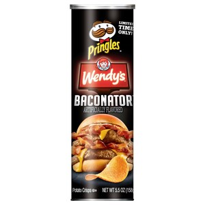 Limited-Edition Pringles® Flavor Packs The Juicy Layers Of A Wendy's Baconator Into One Crunchy Bite