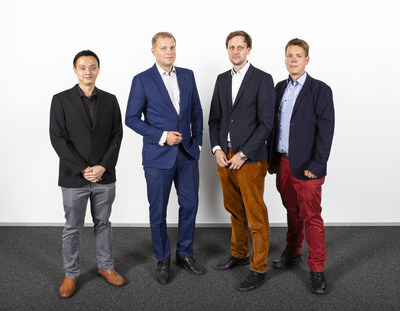 IQM founders: Dr Kuan Yen Tan (CTO), Prof Mikko Mttnen (Chief Scientist), Dr Jan Goetz (CEO), Dr Juha Vartiainen (COO). (PRNewsfoto/IQM Finland Oy)