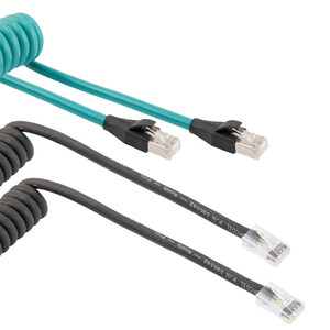 L-com Introduces New Coiled Category 5e Industrial Ethernet Cable Assemblies