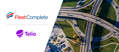 Telia Enterprise now includes the Fleet Complete suite of solutions, expanding capabilities for Danish fleet-owning businesses and enterprises. (CNW Group/Fleet Complete)