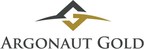 Argonaut Gold Announces Achievement of Pivotal Permitting Milestone with Approval of Schedule 2 Process from Canadian Federal Government