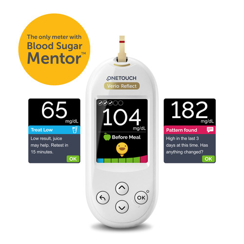 Blood Sugar Mentor™ feature offers patients personalized guidance, insight, and encouragement so they can take action to help avoid highs and lows.