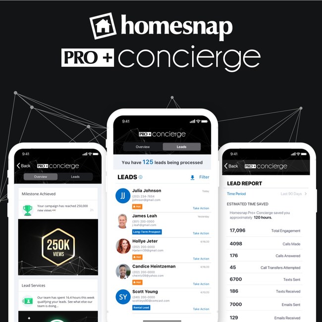 Introducing Homesnap Pro+ Concierge