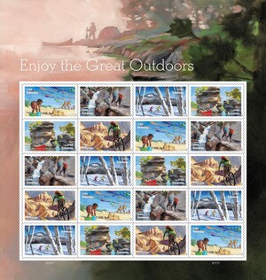 U.S. Postal Service Celebrates the Great Outdoors With New Forever Stamps