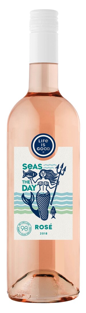90+ Cellars and Life is Good Expand Partnership with the Release of Seas the Day Rosé