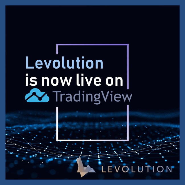 Copy stating that LEVL is live on TradingView https://levolution.io/