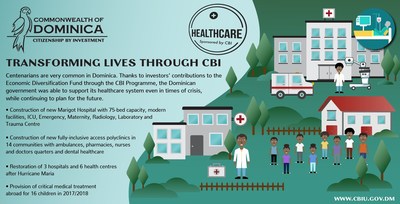 Transforming lives through Citizenship by Investment - Dominica is building an extraordinary new healthcare infrastructure, using proceeds from foreign investors turned citizens