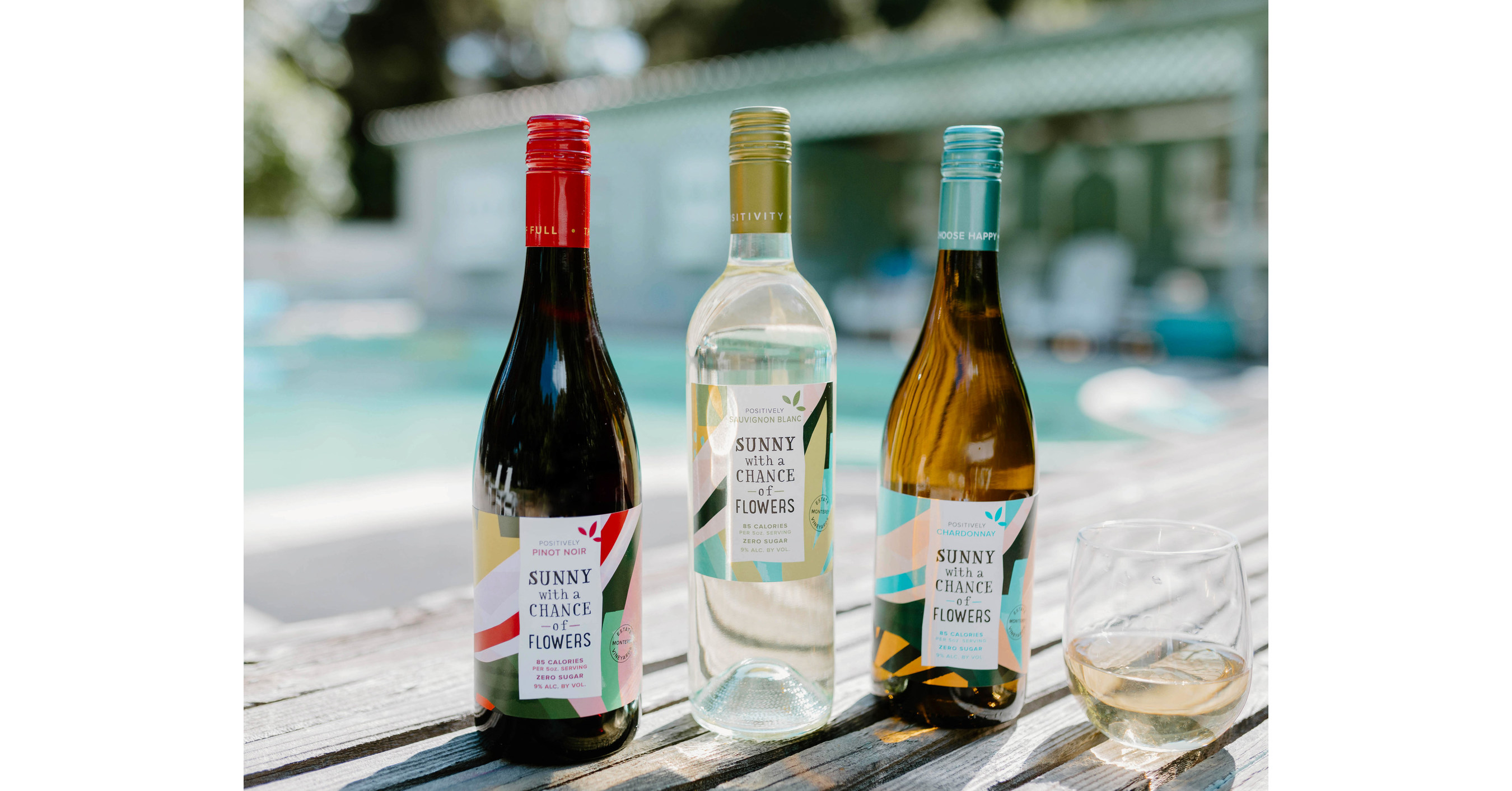 Scheid Family Wines Launches Sunny With A Chance Of Flowers An Innovative Zero Sugar Low Calorie Low Alcohol Wine