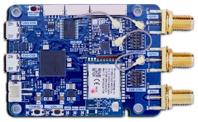 The EVB-2 Development Board, contains inertial-GNSS functionality plus BT and WiFi for data transfer, micro SD for data logging, and Xbee for RTK.