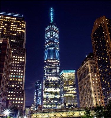 One World Trade Center, New York, New York turned Turquoise on June 15 for LUNG FORCE Turquoise Takeover.