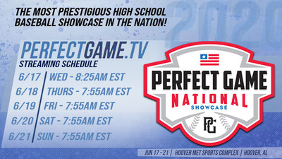 Perfect Game National Showcase Set For June 17-21 In Hoover, AL