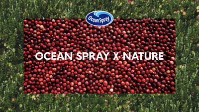 Ocean Spray launches new marketing campaign “in collaboration” with nature.