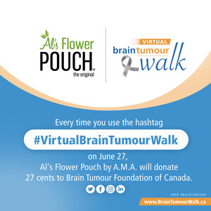 Virtual Brain Tumour Walk unites all Canadians in the fight against brain tumours June 27