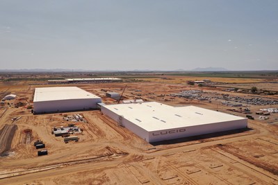 Lucid has made great strides in expanding its manufacturing infrastructure, with its factory in Casa Grande, AZ – the only purpose-build facility in the US for electric vehicle production – on target for the completion of construction on its phase one build this year.