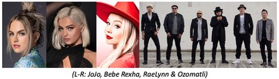 Hosted by Frank Buckley, anchor of KTLA's Emmy Award-winning signature broadcast KTLA 5 Morning News, the celebrity lineup includes performances by Ozomatli and singer/songwriters JoJo, Bebe Rexha and RaeLynn, among others.