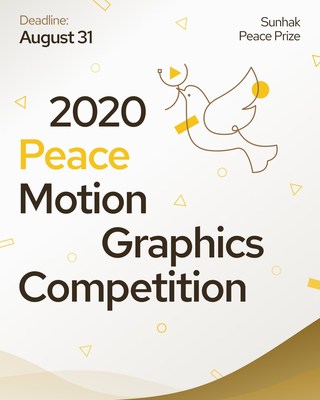 Concurso de animação gráfica sobre a paz em 2020