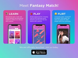 Bridging sex-ed, couple games, and dating. Fantasy Match releases sexual wellness community iOS app.