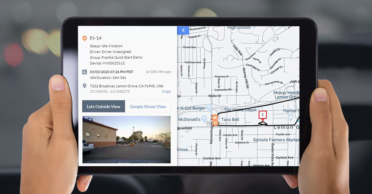 Lytx DriveCam, Vehicle Tracking Device