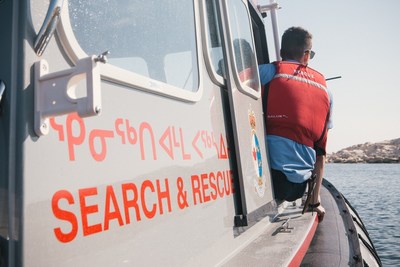 L'quipage de la station d'embarcations de sauvetage ctier  Rankin Inlet est maintenant sur l'eau pour la saison 2020. (Groupe CNW/Garde ctire canadienne)