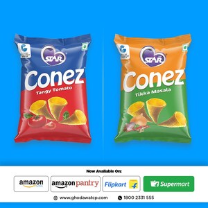 Ghodawat Consumer Products Launches a Tempting Snack - 'CONEZ'