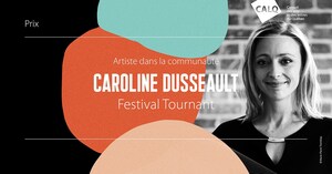 Le Conseil des arts et des lettres du Québec remet 10 000 $ à Caroline Dusseault, lauréate du prix Artiste dans la communauté