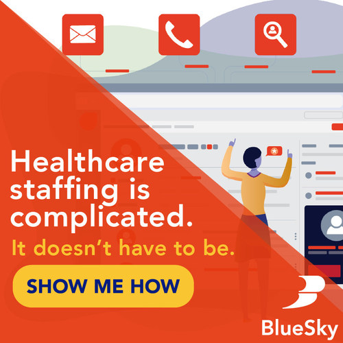BlueSky Medical Staffing Software for Healthcare Contingent Labor and Optimization of Clinical Workforce Management. Front to Back Office Consolidated In One Suite. Candidates and Vendors Managed Easily.