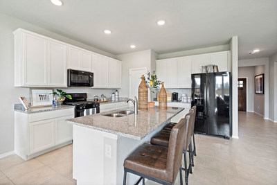 Model kitchen | Woodland Lakes in Huffman, TX | Century Communities