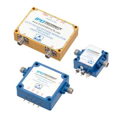 Pasternack Introduces New Line of In Stock Bi-Phase Modulators Operating in Frequency Bands from 0.5 to 40 GHz (PRNewsfoto/Pasternack)