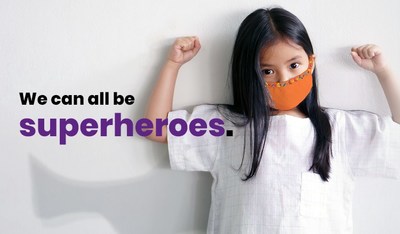 We can all be superheros (CNW Group/The Montreal Children's Hospital Foundation)