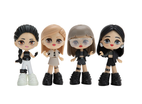 BLACKPINK's Jennie, Rosé, Lisa and Jisoo Micro Popstar Dolls in looks from the “Kill This Love” music video.