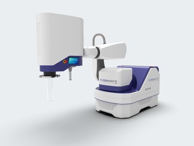 FLASHKNiFE, the FLASH radiotherapy device that will help translate this new technique into clinical practice. (PRNewsfoto/PMB-Alcen)