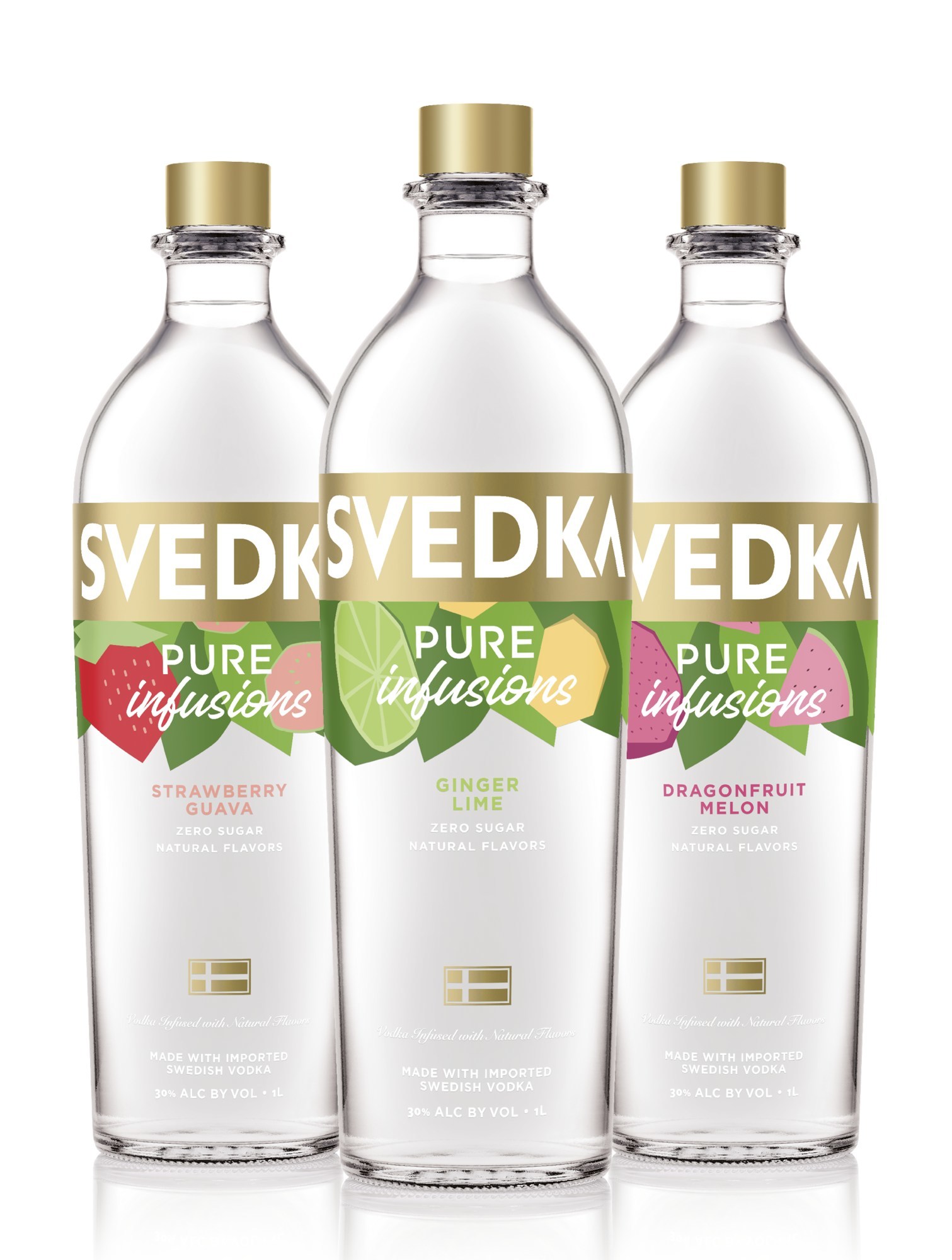 Svedka Vodka Launches Svedka Pure Infusions A New Line Of Vodka Infused With Natural Flavors And Zero Sugar