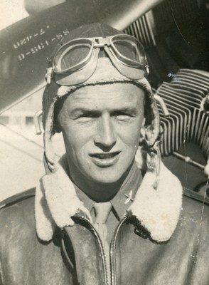Tom Safford, circa 1942. A WWII Pacific Theater Veteran, Safford will be memorialized in the lobby of Pearl Harbor's renovated Ford Island Control Tower later this year. Safford is being honored as part of the 75th anniversary of V-J Day, as well as his contributions to U-Haul Company, which is celebrating 75 years of moving America.