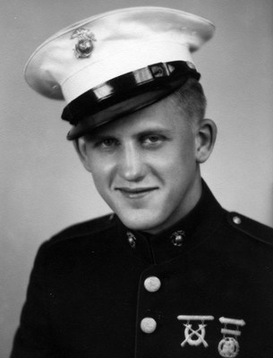 Warren Albers, circa 1944. A WWII Pacific Theater Veteran, Albers will be memorialized in the lobby of Pearl Harbor's renovated Ford Island Control Tower later this year. Albers is being honored as part of the 75th anniversary of V-J Day, as well as his contributions to U-Haul Company, which is celebrating 75 years of moving America.