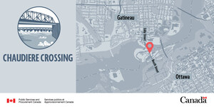 Public Notice - Alternating lane closure on Chaudiere Crossing