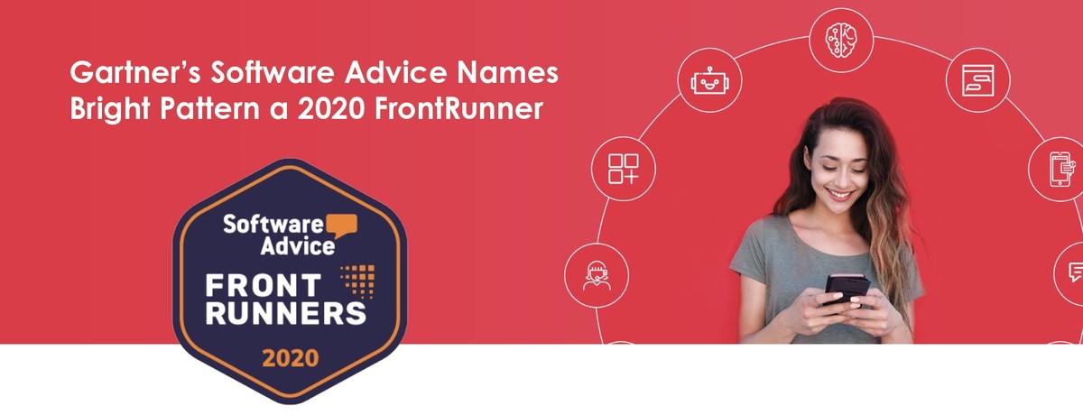 Gartner S Software Advice Names Bright Pattern A 2020 Frontrunner For Call Center Software