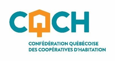 Logo : Confdration qubcoise des coopratives d'habitation (Groupe CNW/Regroupement des offices d'habitation du Qubec)