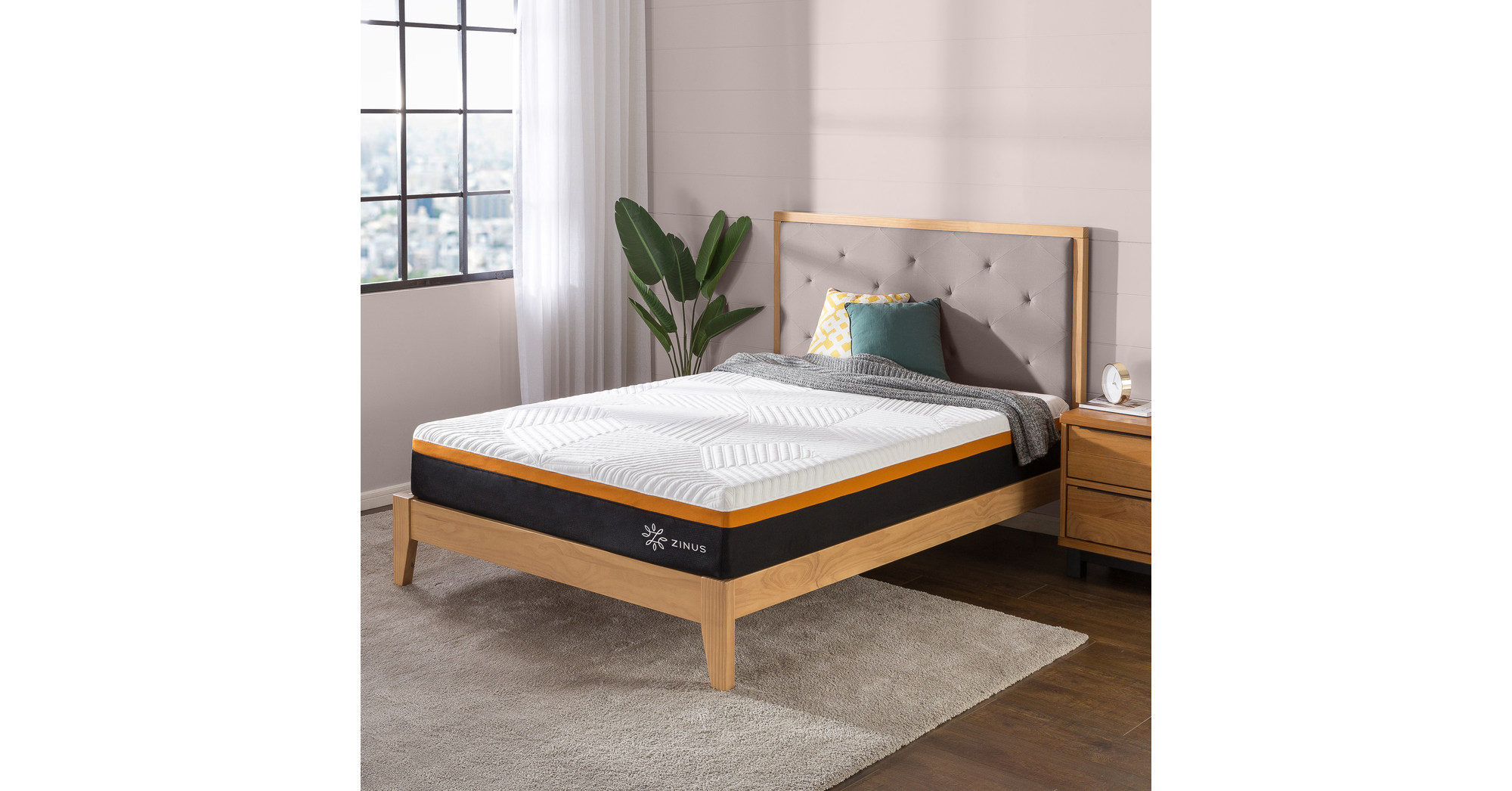 zinus hybrid spring mattress