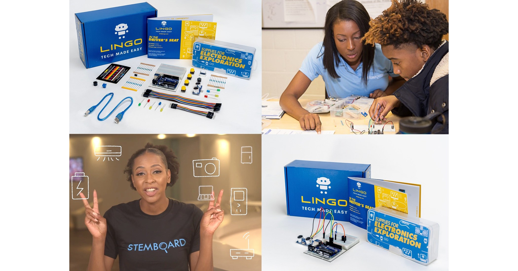 STEMBoard Launches LINGO, the First, Homelearning, STEMbased Coding