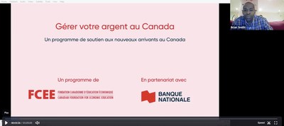 La Fondation canadienne d'ducation conomique et la Banque Nationale annoncent une initiative pour soutenir les nouveaux arrivants au Canada (Groupe CNW/Fondation canadienne d'ducation conomique)