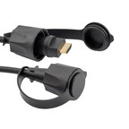 MilesTek Introduces New Waterproof HDMI Cable Assemblies and Panel-Mount Coupler