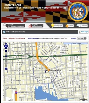 Maryland Joins OffenderWatch Network, Statewide System for Managing Registered Sex Offenders