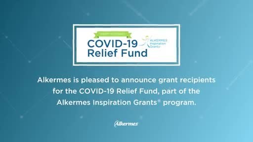 Alkermes Awards COVID-19 Relief Fund Grants