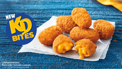 Kraft Dinner and Burger King® Drop KD Bites