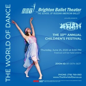 Brighton Ballet Theater Hosts Historic World of Dance Festival Online