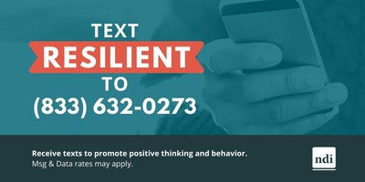 #ResilientPwD Text Campaign - Text RESILIENT to (833) 632- 0273