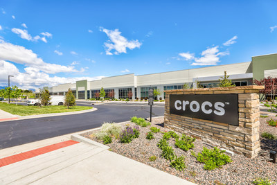 Crocs unveils its new state-of-the-art corporate headquarters in Broomfield, Colorado. The approximately 90,000 square foot facility will allow the company to significantly expand its ability to hire more full-time jobs.