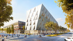 York University celebrates the construction of a new School of Continuing Studies twisted building