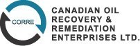 Canadian Oil Recovery & Remediation Enterprises Ltd. Logo (CNW Group/Canadian Oil Recovery & Remediation Enterprises Ltd.)