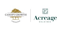 Canopy Growth and Acreage Holdings Logo (CNW Group/Canopy Growth Corporation)